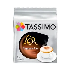 TASSIMO L'OR Café en cápsulas espresso capuccino, 8 uds.