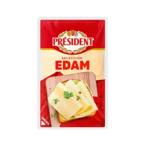 PRESIDENT Queso en lonchas edam 100g