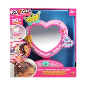 Espejo Secreto con Brillos para el Pelo Funlockets +4 Años JUMBO