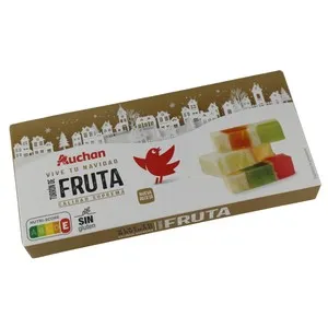 PRODUCTO ALCAMPO Turrón de frutas 250 g.