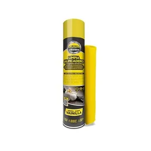 Spray limpia salpicaderos 780 ml + bayeta microfibra vainilla, ABC CAR CLEANERS.