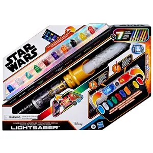 Star Wars, Sable de Luz con Cristal de Poder +4 Años HASBRO