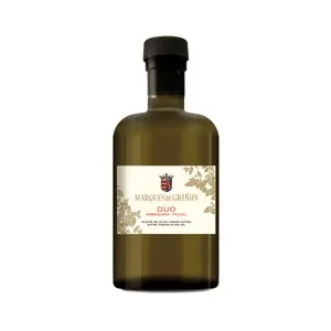 MARQUÉS DE GRIÑÓN Aceite de oliva virgen extra duo (Arbequina-Picual) botella 500 ml.