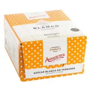 AZUCARERA Azúcar blanco en terrones 500 gr,