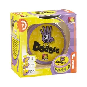 Juego de cartas de habilidad visual Dobble, de 2 a 8 jugadores, ASMODEE.