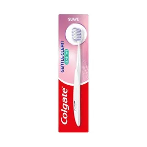 COLGATE Gentle clean sensitive Cepillo de dientes ultracompacto con filamentos super suaves.