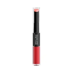 L´ORÉAL PARIS Infaillible 24h , tono 501 Timeless red Pintalabios de larga duración, hidratante y con acabado brillante.