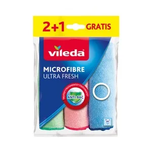 VILEDA Bayeta Microfibre Ultra Fresh VILEDA 2+1 uds.