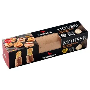 MALVASIA Mousse de pato con trufa 100 g.