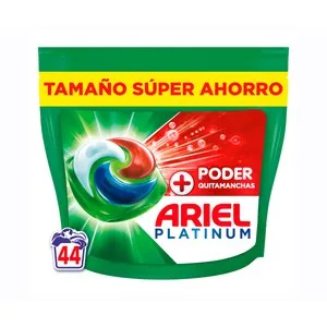 ARIEL Detergente en cápsulas extra poder quitamanchas 44 DS