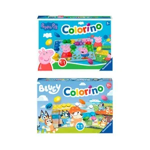 RAVENSBURGUER Juego infantil Colorino Peppa Pig o Bluey, modelos surtidos +2 Años