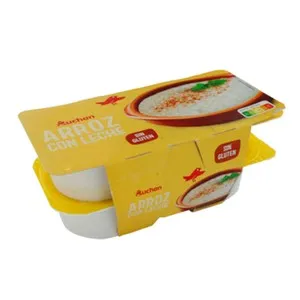 AUCHAN Arroz con leche 4 x 125 g. Producto Alcampo