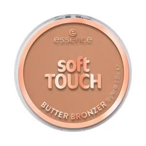 ESSENCE Touch butter bronzer tono 10 Whipped buttercup marrón claro Bronceador en polvo mate.