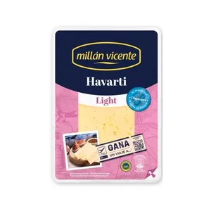 MILLÁN VICENTE Havarti light lonchas 140 g.
