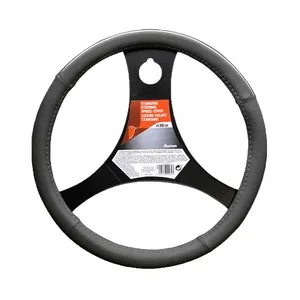 Cubre volante universal de 38cm, color gris, PRODUCTO ALCAMPO JOLIET.
