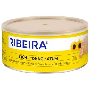 RIBEIRA Atún en aceite de girasol 650g