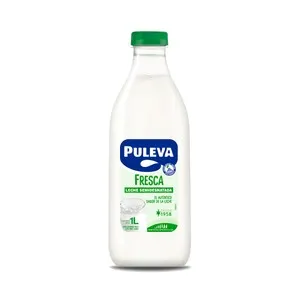 PULEVA Leche fresca de vaca semidesnatada 1 l.