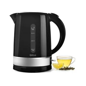 Hervidor de agua QILIVE Q.5549, 1L, 2200W, capacidad 1,7L, base 360°.