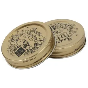 Set de 2 tapas para botes de conserva con diseño "4 estaciones", 70mm., BORMIOLI ROCCO.