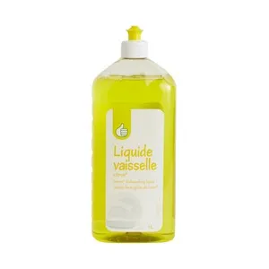 PRODUCTO ECONÓMICO ALCAMPO Lavavajillas líquido con aroma a limón 1 l.