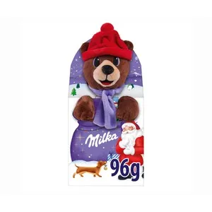 MILKA Chocolate con leche y un peluche 96 g.