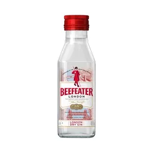 BEEFEATER Ginebra clásica tipo London dry gin botella 5 cl.