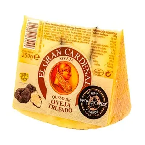 EL GRAN CARDENAL Queso oveja con trufa EL GRAN CARDEANL 250 g.