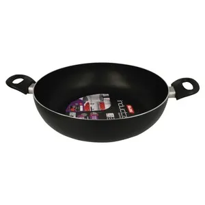 Sartén honda de 28cm. con doble recubrimiento antiadherente, apta para inducción, Inducta IBILI.