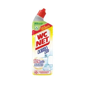 WC NET Gel limpiador WC blanco extra WC NET 750 ml.