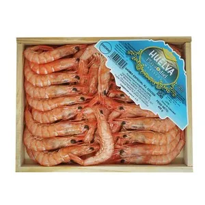 Gamba especial cocida caja de 400 g.