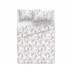 Juego de sábanas para cama de 150cm, 100% algodón, ACTUEL.