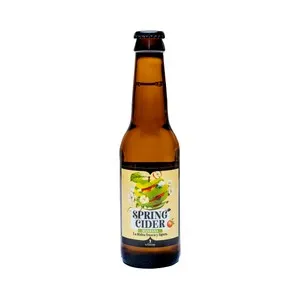 EL GAITERO Spring Cider fresca y ligera elaborada con una selección de manzanas dulces y ácidas botella 25 cl.