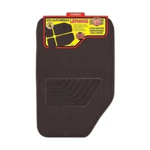 Juego de 4 piezas de alfombras, moqueta Lemans, DREAM CAR.