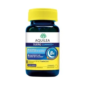 AQUILEA Sueño gummies+ Complemento alimenticio con melatonina y amapola 30 uds.