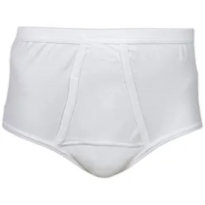 Calzoncillo braslip de algodón ABANDERADO 335, color blanco, talla 52.