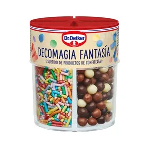 DR. OETKER Surtido de productos de confitería de chocolate Decorfantasía de Dr. OETKER 78 gr.