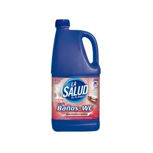 LA SALUD Limpiador baños-WC con lejía, perfumado LA SALUD 2 l.