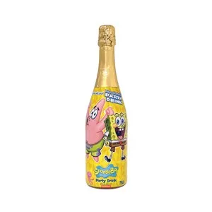 ESPADAFOR Bebida refrescante con azúcares y edulcorante, Bob Esponja Patricio 75 cl