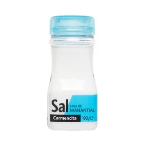 CARMENCITA Sal fina de mesa CARMENCITA 200 g.