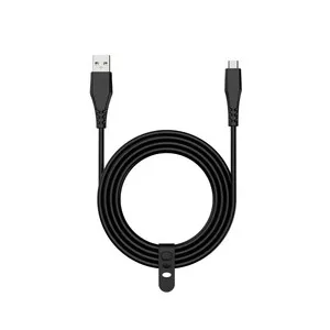 Cable USB A a USB C QILIVE 600183376, longitud 3 metros, color negro.