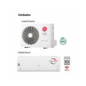 Aire acondicionado split 1x1 REPLACE09.SET, 2150 frigorías, 2750 kcal/h, A++/A+, WiFi, R32 LG
