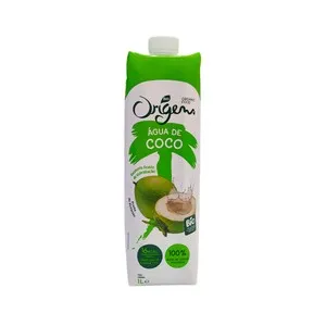 ORIGENS Agua de coco ecológica 1 l.