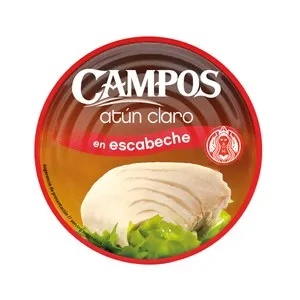 CAMPOS Atún claro en escabeche lata de 190 g.