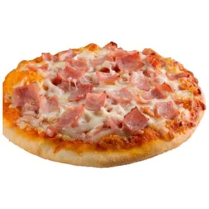 LA NIÑA DEL SUR Pizza de jamón y queso con masa tradicional hecha al horno de Piedra 160 g.