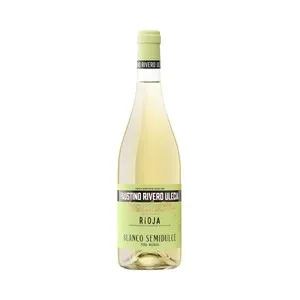 FAUSTINO RIVERO ULECIA Vino blanco semidulce con D.O. Ca. Rioja botella 75 cl.