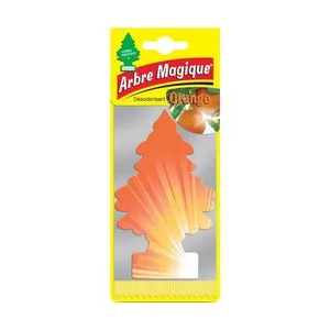 Ambientador de coche pino con fragancia de naranja, ROLMOVIL.