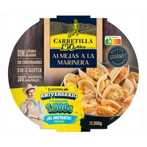 CARRETILLA Almejas a la marinera 320 g