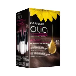 GARNIER Tinte de pelo permanente color chocolate 4.15 GARNIER Olia.