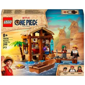 LEGO One Piece 75636, Cabaña del Pueblo Molino, 299 pcs +8 Años