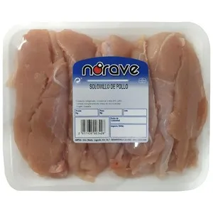 NORAVE Solomillos de pollo blanco Bandeja